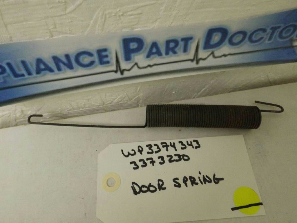 KENMORE WHIRLPOOL DISHWASHER WP3374343 3373230 DOOR SPRING USED KENMORE WHIRLPOOL DISHWASHER WP3374343 3373230 DOOR SPRING USED